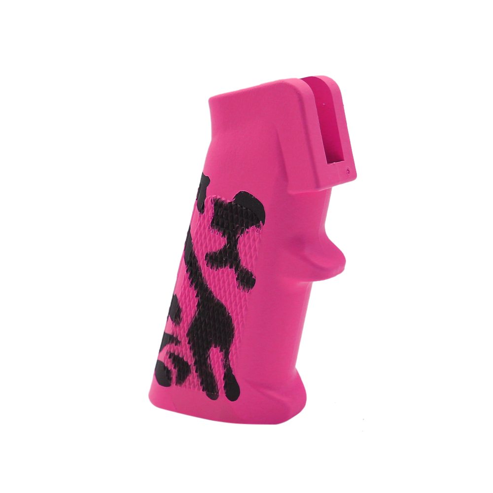CERAKOTE CAMO| AR-15/10 A2 Style Pistol Grip w/ Screw & Lock Washer| Black-img-0