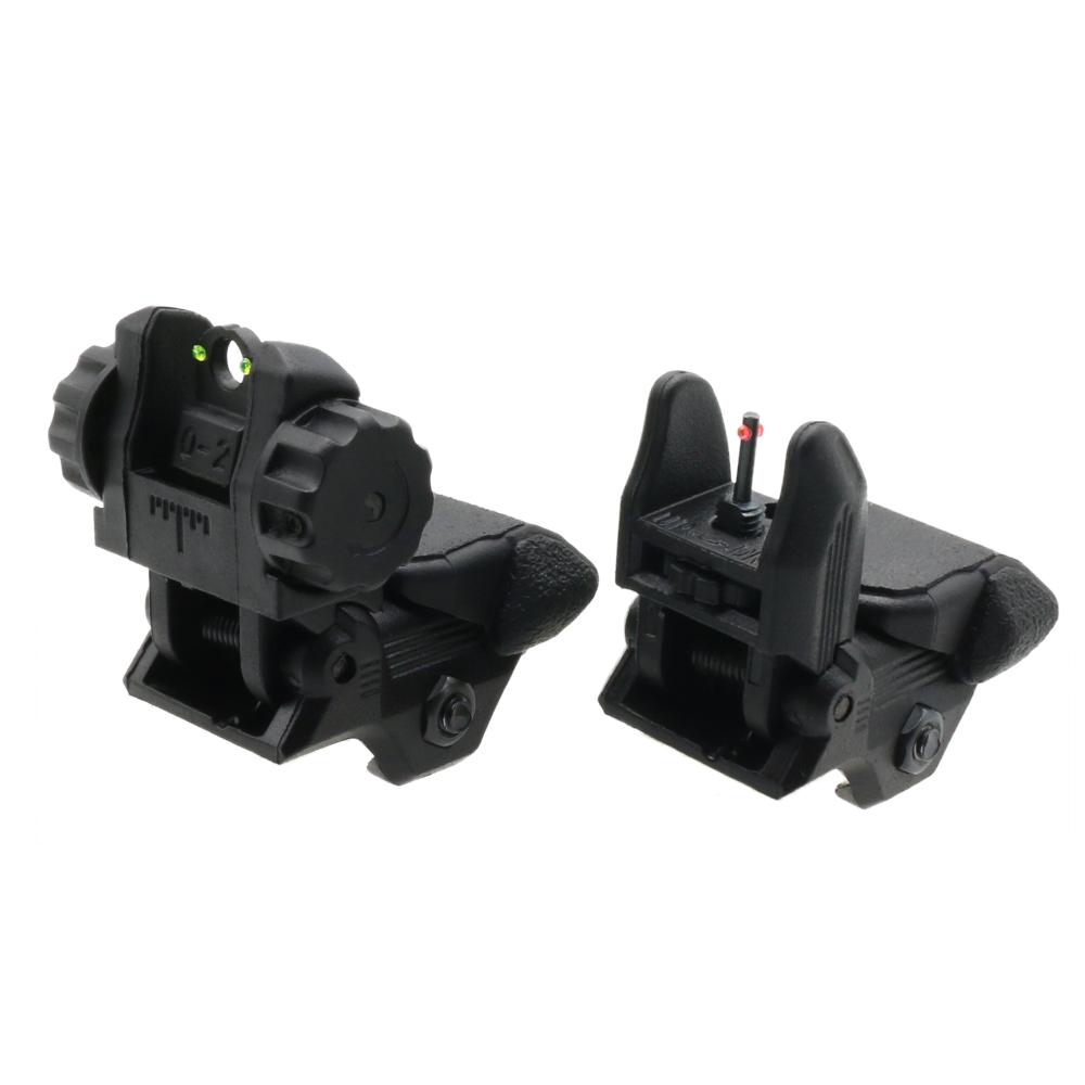 Tactical Polymer Flip up Front and Rear Sight Other Gun Accessories