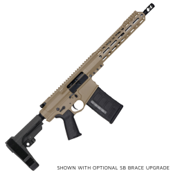 AR LR-308 Custom Semi Auto Pistol 12" Stainless Steel Barrel 12" MLOK Handguard - FDE AR LR-308 Custom Semi Auto Pistol 12" Stainless Steel Barrel 12" MLOK Handguard - FDE