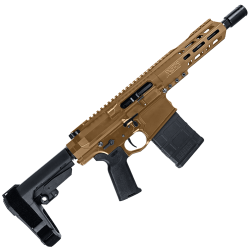 LR-308 7.75" AR-10 Braced Pistol - Burnt Bronze LR-308 7.75" AR-10 Braced Pistol - Burnt Bronze
