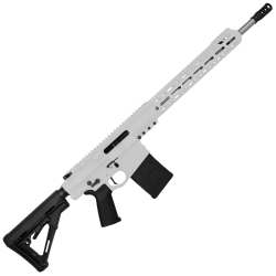 LR-308 Semi-Auto 18" Rifle w/ Stainless Barrel - White