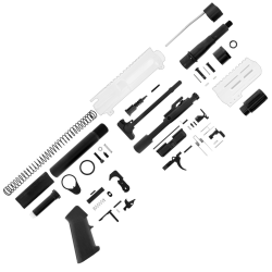 AR-47 5" 7.62x39mm Pistol Build Kit w/ 4" M-Lok Handguard - White