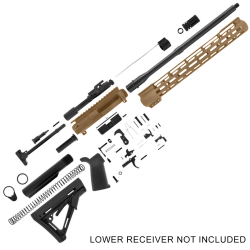 AR-300 16" .300 AAC Blackout Rifle Build Kit w/ 15" M-Lok Handguard - Burnt Bronze
