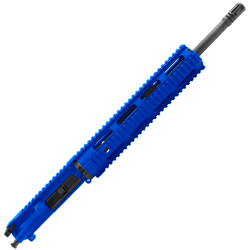 AR9 9MM AR 16" Rifle Upper Assembly with 12in Quadrail - Flame Blue AR9 9MM AR 16" Rifle Upper Assembly with 12in Quadrail - Flame Blue