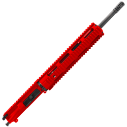 AR9 9MM AR 16" Rifle Upper Assembly with 12in Quadrail - Red AR9 9MM AR 16" Rifle Upper Assembly with 12in Quadrail - Red