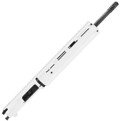 AR9 9MM AR 16" Rifle Upper Assembly with 12in Quadrail - White AR9 9MM AR 16" Rifle Upper Assembly with 12in Quadrail - White