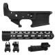 AR-15 Semi Auto .223 5.56 NATO Rifle 16" Barrel 12" M-LOK Handguard - H