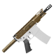 AR-15 .223 5.56 5" Barrel 4" Handguard – BBR CAM Pistol Kit