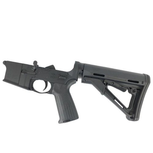 AR-15 Completed Lower Receiver with Collapsible Mil Spec Stock