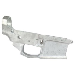 AR-15 Stripped Billet Aluminum Lower Receiver - RAW  AR-15 Stripped Billet Aluminum Lower Receiver - RAW