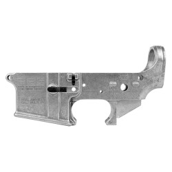 AR-15 Lower Receiver Stripped w/ USA Flag Engraved - RAW AR-15 Lower Receiver Stripped w/ USA Flag Engraved - RAW