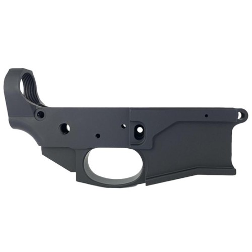 AR-15 Stripped Billet Aluminum ABC-15Z Multi- Cal Lower Receiver - Cerakote Black