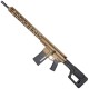AR 6.5 Creedmoor Custom Semi Auto Rifle 20" Nitride Barrel 18" M-LOK Handguard Magpul PRS Stock - Bronze