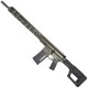 AR 6.5 Creedmoor Custom Semi Auto Rifle 20" Nitride Barrel 18" M-LOK Handguard Magpul PRS Stock - OD GREEN