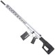 AR 6.5 Creedmoor Custom Semi Auto Rifle 20" Nitride Barrel 18" M-LOK Handguard Magpul PRS Stock- White