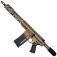 AR LR-308 Custom Semi Auto Pistol 12" Stainless Steel Barrel  12" MLOK Handguard - Burnt Bronze