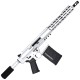 AR LR-308 Custom Semi Auto Pistol 12" Stainless Steel Barrel 12" MLOK Handguard - White