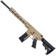 AR-15 Semi Auto .223/5.56 NATO Rifle 16" Barrel M4 Stock 12" Custom Hybrid Slim MLOK-FDE