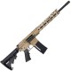 AR-15 Semi Auto .223/5.56 NATO Rifle 16" Barrel M4 Stock 12" Custom Hybrid Slim MLOK-FDE