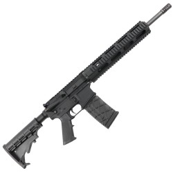 AR-15 "California Compliant"  Semi Auto 5.56 NATO Rifle 16" Barrel M4 Stock 12" Quad Rail Handguard