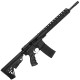 AR-15 Tactical "Alpha Style" 5.56 NATO Rifle 16" NITRIDE Carbine Gas System 1:8 Twist Barrel 13" Custom M-LOK - The Top Guns