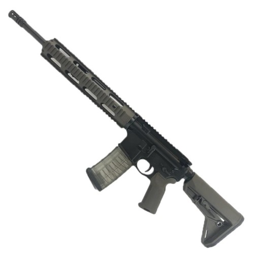 AR-15 M4 Style Semi Auto .223 5.56 NATO Rifle 16" Barrel Magpul SL Stock  & 12" Cerakote ODGreen QuadRail