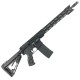 AR-15 Semi Auto .223/5.56 NATO Rifle 16" Barrel Rogers Stoc 15" Custom Hybrid Pitch Fork MLOK Handguard