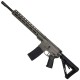 AR-15 Semi Auto 5.56 NATO Rifle 16" Barrel Slick Side Billet Upper / Lower 13" Custom M-LOK Handguard - OD Green