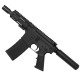 AR15 Micro .223/5.56 Pistol 5" Barrel 4" M-Lok Handguard- BLACK