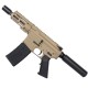 AR15 Micro .223/5.56 Pistol 5" Barrel 4" M-Lok Handguard - Magpul FDE 