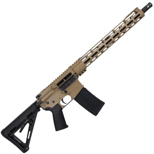 AR-15 .300 AAC Blackout Rifle 16" Barrel 15" Hybrid MLOK Handguard MOE- FDE