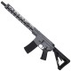 AR-15 .300 AAC Blackout Rifle 16" 1:8 Nitride Barrel 15" Hybrid MLOK Handguard MOE-Sniper Grey