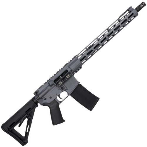 AR-15 .300 AAC Blackout Rifle 16" 1:8 Nitride Barrel 15" Hybrid MLOK Handguard MOE-Sniper Grey