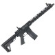 AR-15 .300 Blackout 16" Rifle 1:8 Pistol Gas System Nitride Barrel 15" Hybrid MLOK Handguard