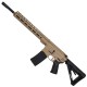 AR-15 Semi Auto .300 AAC Blackout Rifle 16" Barrel Slick Side Billet Upper / Lower 13" Custom M-LOK Handguard - FDE