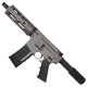 AR-15 Semi Auto .300 Blackout Tactical Pistol 7.5" Barrel  7" Quad Rail-Tungsten