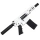 AR15 Micro .300 Blackout Pistol 5" Barrel 4" M-Lok Handguard- Storm Trooper White 