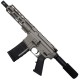 AR-15 Semi Auto .300 AAC Blackout Pistol 7.5" Barrel Custom MLOK Handguard-Tungsten
