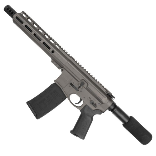 AR15 .300BLK Pistol Billet Upper/ Lower 8" Nitride Barrel 9" M-Lok Handguard -Tungsten