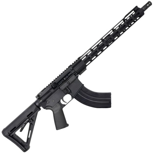 AR-15 7.62x39 Rifle 16" Barrel 15" Hybrid MLOK Handguard MOE