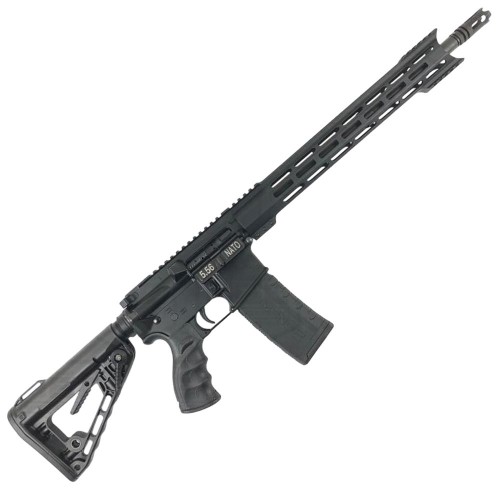 American Built Custom Semi Auto AR-47 7.62X39 MM Rifle 16" Barrel Rogers Stoc 15" Custom Hybrid Pitch Fork MLOK Handguard