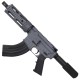 AR 7.62x39 Semi Auto Tactical Pistol 7" Nitride Barrel  7" Free Float Quad Rail Sniper Grey