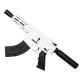 AR15 Micro 7.62x39 Pistol 5" Barrel 4" M-Lok Handguard - Storm Trooper White