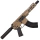 AR 7.62X39 Semi Auto Pistol SBA3 Style Top Cut Custom 7" MLOK- Magpul FDE