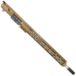 AR10/LR.308 RIFLE UPPER ASSEMBLY 20" STAINLESS BARREL 18" FULL TOP PICATINNY RAIL M-LOK HANDGUARD-FDE AR10/LR.308 RIFLE UPPER ASSEMBLY 20" STAINLESS BARREL 18" FULL TOP PICATINNY RAIL M-LOK HANDGUARD-FDE