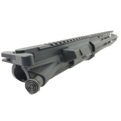 AR15 .223/5.56 Pistol Upper Assembly 10" Barrel Custom 10" Slanted MLOK Handguard Complete w/ BCG & Charging Handle AR15 .223/5.56 Pistol Upper Assembly 10" Barrel Custom 10" Slanted MLOK Handguard Complete w/ BCG & Charging Handle