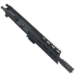 AR15 .223/5.56 Pistol Upper Assembly 7" Barrel Custom 7" Slanted MLOK Handguard Complete w/ BCG & Charging Handle AR15 .223/5.56 Pistol Upper Assembly 7" Barrel Custom 7" Slanted MLOK Handguard Complete w/ BCG & Charging Handle