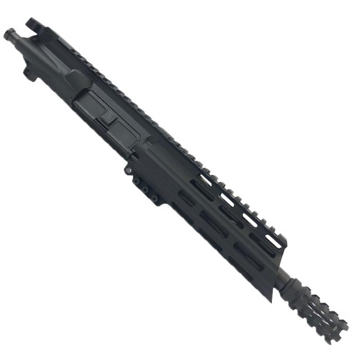 AR15 .223/5.56 Pistol Upper Assembly 7" Barrel Custom 7" Slanted MLOK Handguard Complete w/ BCG & Charging Handle