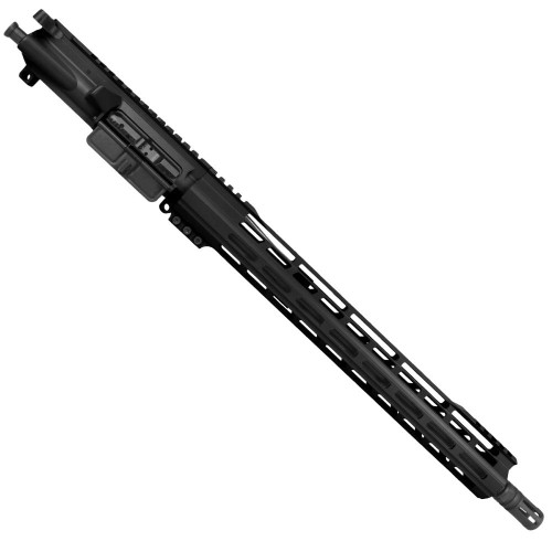 AR-15 .223 5.56 Complete Upper Build Assembly 16" Barrel 15" Lightweight Hybrid MLOK Handguard -Black