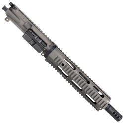 AR15 .300 Blackout Pistol Upper Assembly 10" Quadrail Handguard Complete w/ BCG & Charging Handle - Tungsten AR15 .300 Blackout Pistol Upper Assembly 10" Quadrail Handguard Complete w/ BCG & Charging Handle - Tungsten